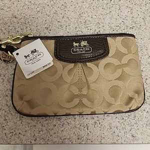 Coach Madison OP Art Wristlet